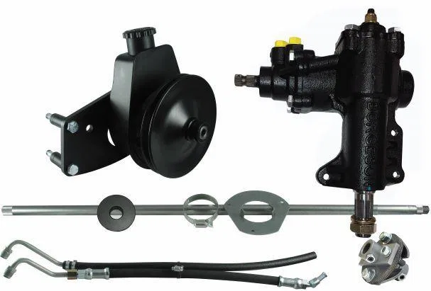 999020 – BORGESON Power Steering Conversion, Direct Fit/ Use On Cars With OEM Manual Steering For Use With Ford 289/ ...